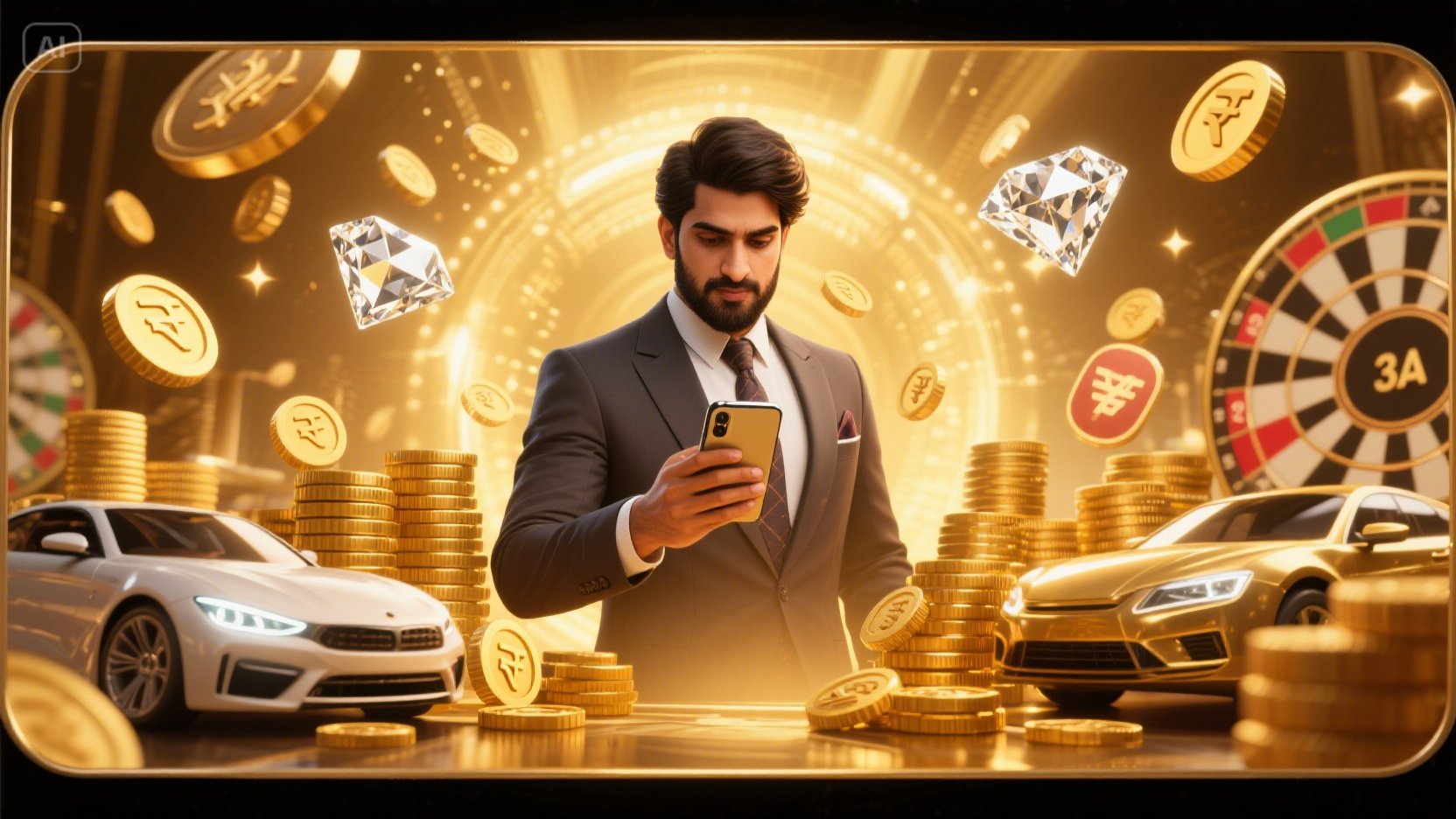 Casino Vegas Mobile Casino desktop and mobile interfaces